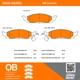 Purchase Top-Quality QUALITY-BUILT - 1000-0650C - Front Disc Brake Pad Set pa2