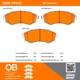 Purchase Top-Quality QUALITY-BUILT - 1000-0700C - Front Disc Brake Pad Set pa5