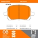 Purchase Top-Quality QUALITY-BUILT - 1000-0707C - Front Disc Brake Pad Set pa5