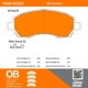 Purchase Top-Quality QUALITY-BUILT - 1000-0722C - Front Disc Brake Pad Set pa5