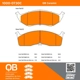 Purchase Top-Quality QUALITY-BUILT - 1000-0730C - Front Disc Brake Pad Set pa5