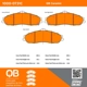 Purchase Top-Quality QUALITY-BUILT - 1000-0731C - Front Disc Brake Pad Set pa5