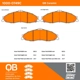 Purchase Top-Quality QUALITY-BUILT - 1000-0749C - Front Disc Brake Pad Set pa5