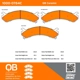Purchase Top-Quality QUALITY-BUILT - 1000-0784C - Front Disc Brake Pad Set pa4