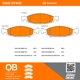 Purchase Top-Quality QUALITY-BUILT - 1000-0790C - Front Disc Brake Pad Set pa4