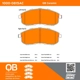 Purchase Top-Quality QUALITY-BUILT - 1000-0815AC - Front Disc Brake Pad Set pa4