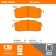 Purchase Top-Quality QUALITY-BUILT - 1000-0815C - Front Disc Brake Pad Set pa4