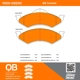 Purchase Top-Quality QUALITY-BUILT - 1000-0820C - Front Disc Brake Pad Set pa4