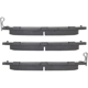 Purchase Top-Quality QUALITY-BUILT - 1000-0830C - Front Disc Brake Pad Set pa2