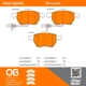 Purchase Top-Quality QUALITY-BUILT - 1000-0840C - Front Disc Brake Pad Set pa4