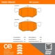 Purchase Top-Quality QUALITY-BUILT - 1000-0843C - Front Disc Brake Pad Set pa4