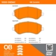 Purchase Top-Quality QUALITY-BUILT - 1000-0856C - Front Disk Brake Pad Set pa5