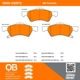 Purchase Top-Quality QUALITY-BUILT - 1000-0857C - Front Disk Brake Pad Set pa5