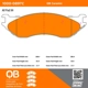 Purchase Top-Quality QUALITY-BUILT - 1000-0897C - Front Disk Brake Pad Set pa5