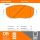 Purchase Top-Quality QUALITY-BUILT - 1000-0906C - Front Disk Brake Pad Set pa5