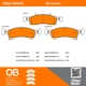 Purchase Top-Quality QUALITY-BUILT - 1000-0934C - Front Disk Brake Pad Set pa3