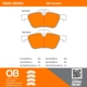 Purchase Top-Quality QUALITY-BUILT - 1000-0939C - Front Disk Brake Pad Set pa3