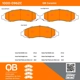 Purchase Top-Quality QUALITY-BUILT - 1000-0962C - Front Disc Brake Pad Set pa5