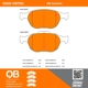 Purchase Top-Quality QUALITY-BUILT - 1000-0970C - Front Disc Brake Pad Set pa5