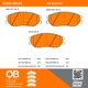 Purchase Top-Quality QUALITY-BUILT - 1000-1013C - Front Disc Brake Pad Set pa5