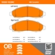 Purchase Top-Quality QUALITY-BUILT - 1000-1039C - Front Disc Brake Pad Set pa5