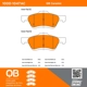 Purchase Top-Quality QUALITY-BUILT - 1000-1047AC - Front Disc Brake Pad Set pa5