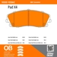 Purchase Top-Quality QUALITY-BUILT - 1000-1056C - Front Disc Brake Pad Set pa5