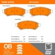 Purchase Top-Quality QUALITY-BUILT - 1000-1075C - Front Disc Brake Pad Set pa5