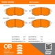 Purchase Top-Quality QUALITY-BUILT - 1000-1078C - Front Disc Brake Pad Set pa4
