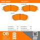 Purchase Top-Quality QUALITY-BUILT - 1000-1089C - Front Disc Brake Pad Set pa5