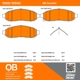 Purchase Top-Quality QUALITY-BUILT - 1000-1094C - Front Disc Brake Pad Set pa5