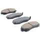 Purchase Top-Quality QUALITY-BUILT - 1000-1102C - Front Disc Brake Pad Set pa1
