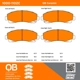 Purchase Top-Quality QUALITY-BUILT - 1000-1102C - Front Disc Brake Pad Set pa5