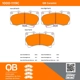 Purchase Top-Quality QUALITY-BUILT - 1000-1119C - Front Disc Brake Pad Set pa5