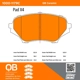 Purchase Top-Quality QUALITY-BUILT - 1000-1179C - Front Disc Brake Pad Set pa2