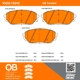 Purchase Top-Quality QUALITY-BUILT - 1000-1301C - Front Disc Brake Pad Set pa4
