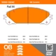 Purchase Top-Quality QUALITY-BUILT - 1000-1324C - Front Disc Brake Pad Set pa5
