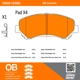 Purchase Top-Quality QUALITY-BUILT - 1000-1338C - Front Disc Brake Pad Set pa5