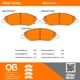 Purchase Top-Quality QUALITY-BUILT - 1000-1345C - Front Disc Brake Pad Set pa3