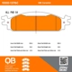 Purchase Top-Quality QUALITY-BUILT - 1000-1376C - Front Disc Brake Pad Set pa5