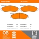 Purchase Top-Quality QUALITY-BUILT - 1000-1378C - Front Disc Brake Pad Set pa5