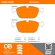 Purchase Top-Quality QUALITY-BUILT - 1000-1412C - Front Disc Brake Pad Set pa2