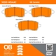 Purchase Top-Quality QUALITY-BUILT - 1000-1454AC - Front Disc Brake Pad Set pa5