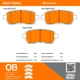 Purchase Top-Quality QUALITY-BUILT - 1000-1454C - Front Disc Brake Pad Set pa5
