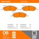 Purchase Top-Quality QUALITY-BUILT - 1000-1463C - Front Disc Brake Pad Set pa5