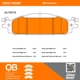 Purchase Top-Quality QUALITY-BUILT - 1000-1508C - Front Disc Brake Pad Set pa5