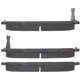 Purchase Top-Quality QUALITY-BUILT - 1000-1521C - Front Disc Brake Pad Set pa4