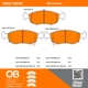 Purchase Top-Quality QUALITY-BUILT - 1000-1568C - Front Disc Brake Pad Set pa5