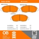 Purchase Top-Quality QUALITY-BUILT - 1000-1578C - Front Disc Brake Pad Set pa4