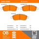 Purchase Top-Quality QUALITY-BUILT - 1000-1592C - Front Disc Brake Pad Set pa5